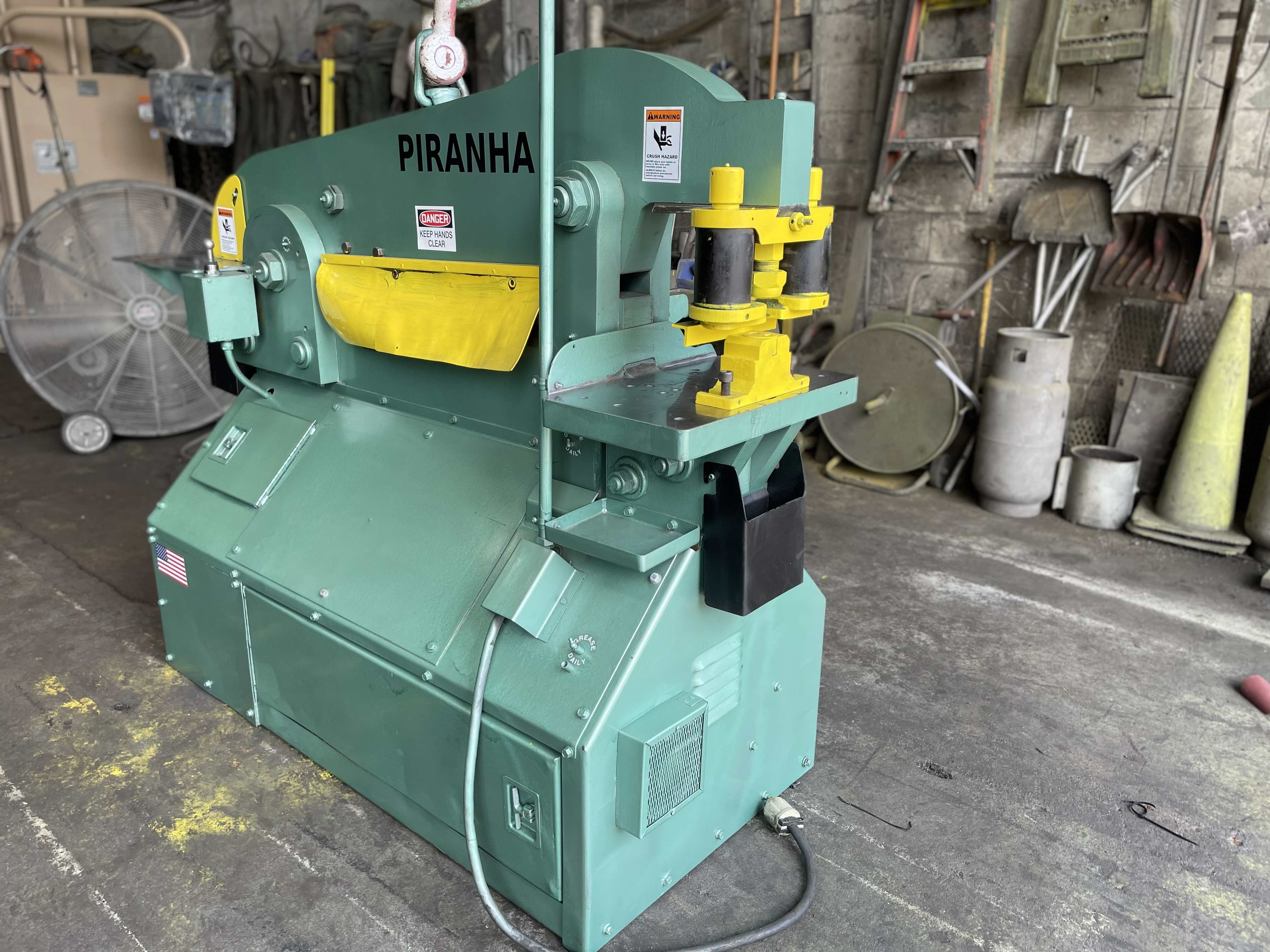 Ironworker Piranha P70 70 Ton Hydraulic Ironworker